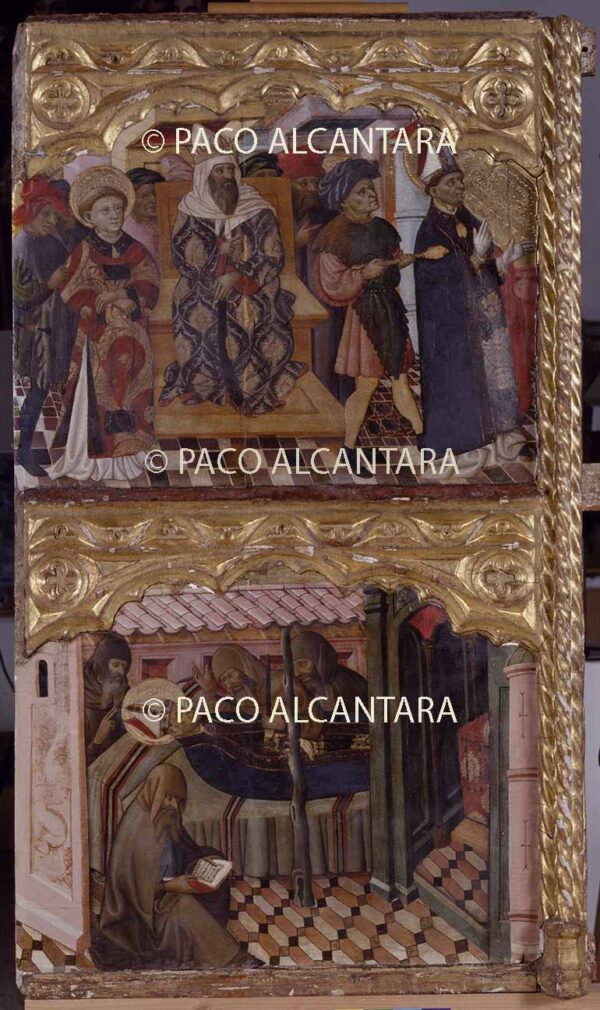 Retablo de San Valero.Detalle