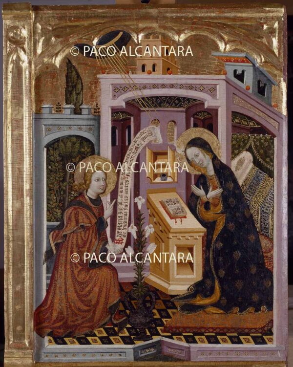 Retablo de la Virgen.Detalle