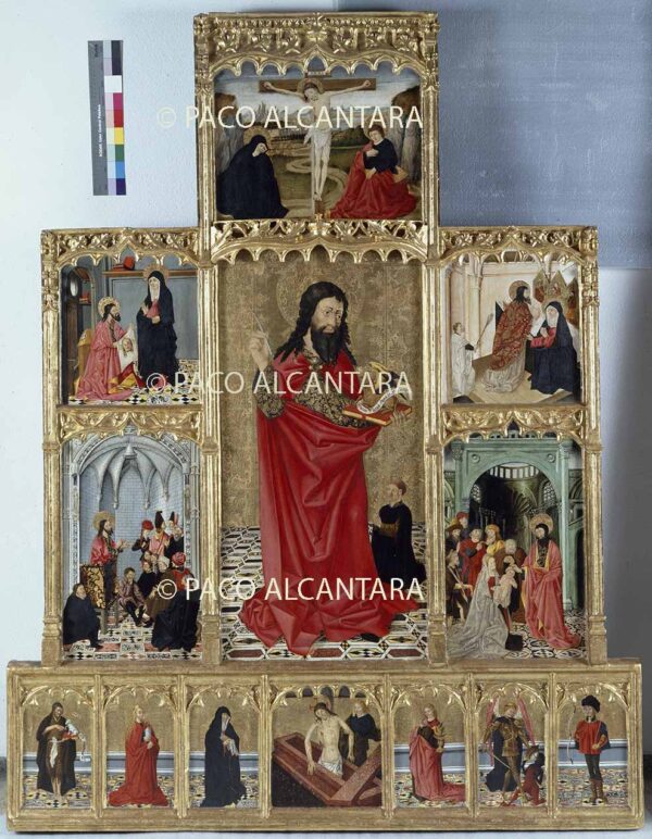 Retablo de San Lucas.