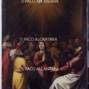 Retablo de la Inmaculada. Ático.