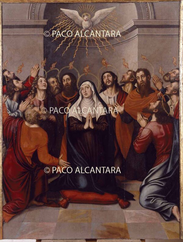 Pentecostés. Retablo Mayor.