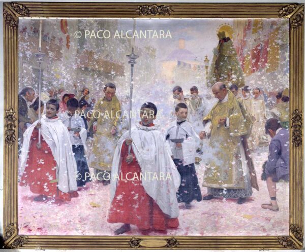 Procesión de la Virgen de los Desamparados.