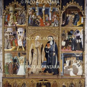 Retablo de Santa Clara y Santa Eulalia.