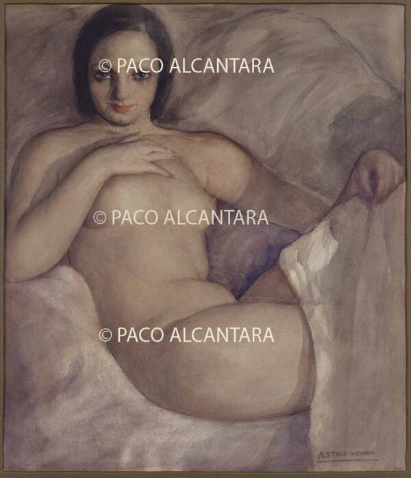 Desnudo sentado.1935