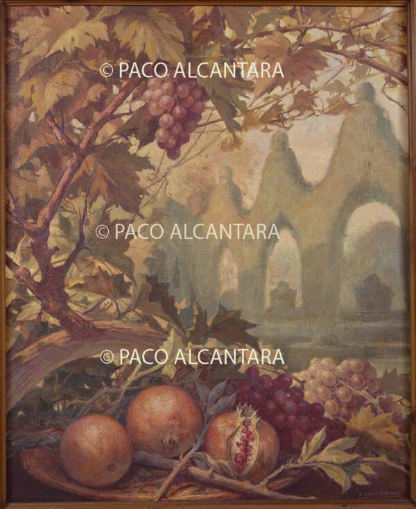 Uvas y franadas. Otoño.1945