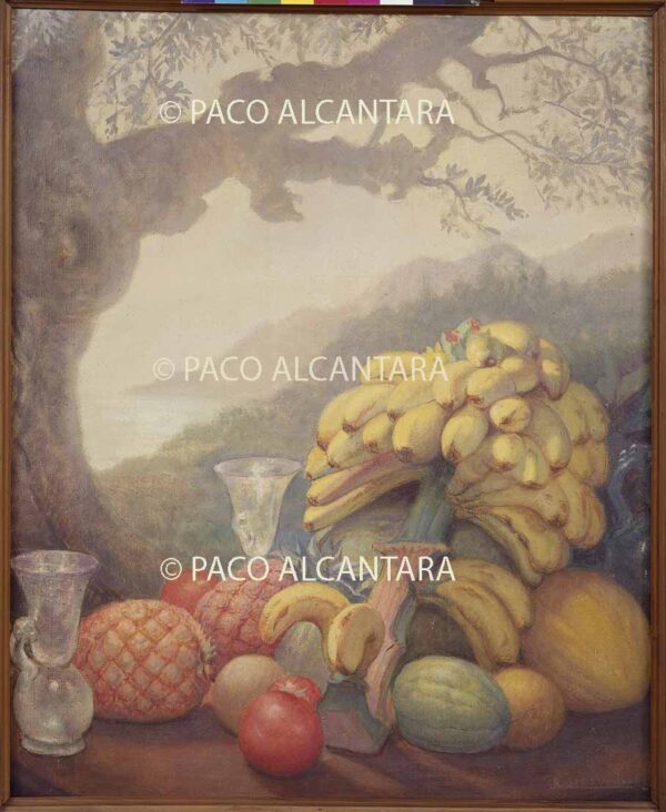 Bodegón con plátanos. Invierno.1945