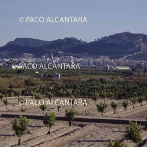 Vista panorámica de Xátiva.