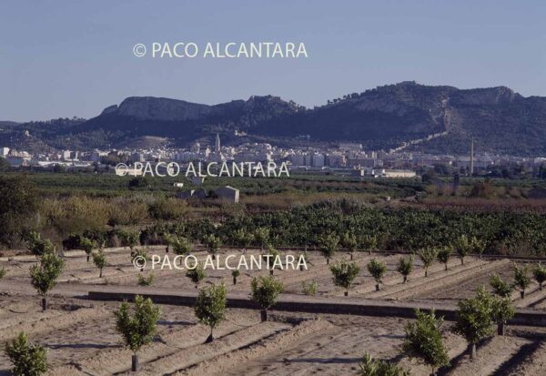 Vista panorámica de Xátiva.