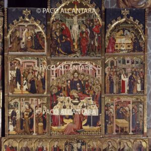 Retablo de la Eucaristía.