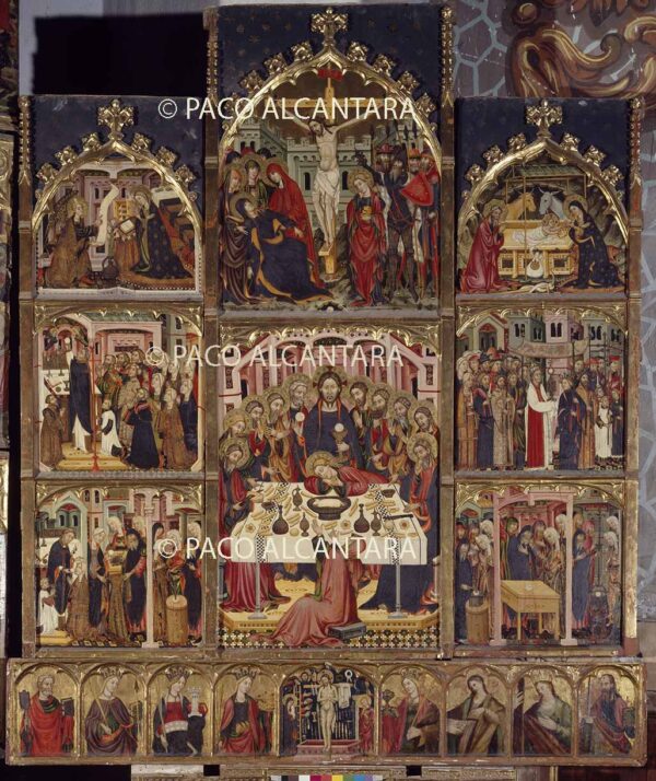 Retablo de la Eucaristía.