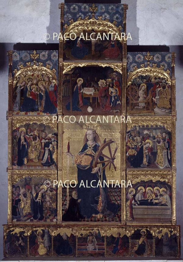 Retablo de Santa Catalina.