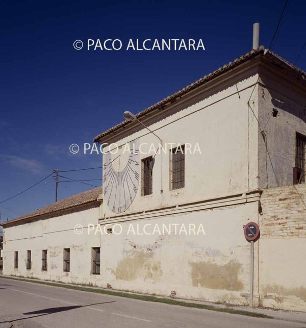 Fachada lateral de la antigua Casa del Bous.