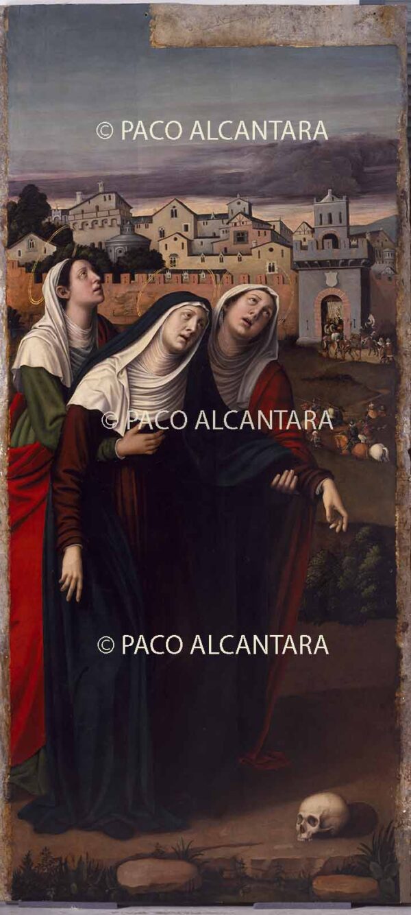 Calvario. Izquierda. Retablo del Cristo.