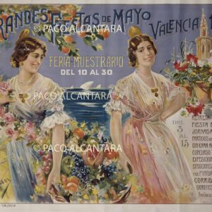 Grandes fiestas de mayo. Valencia 1917.