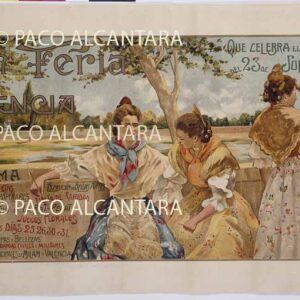 Gran feria Valencia. 1908.