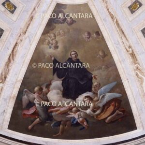 Cúpula de la capilla del Beato Gaspar Bono.