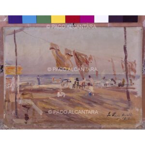 3589-Pintura-Playa. 1918