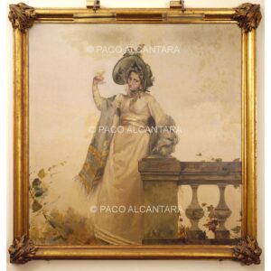 3645-Pintura-Brindis. 1900