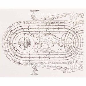 4220-Grabado-Mapa de Europa