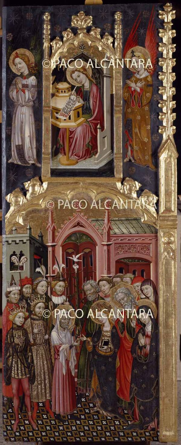 Retablo de la Virgen.Detalle