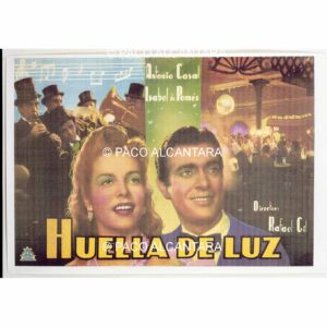 4287-Cartel de cine-Huella de Luz