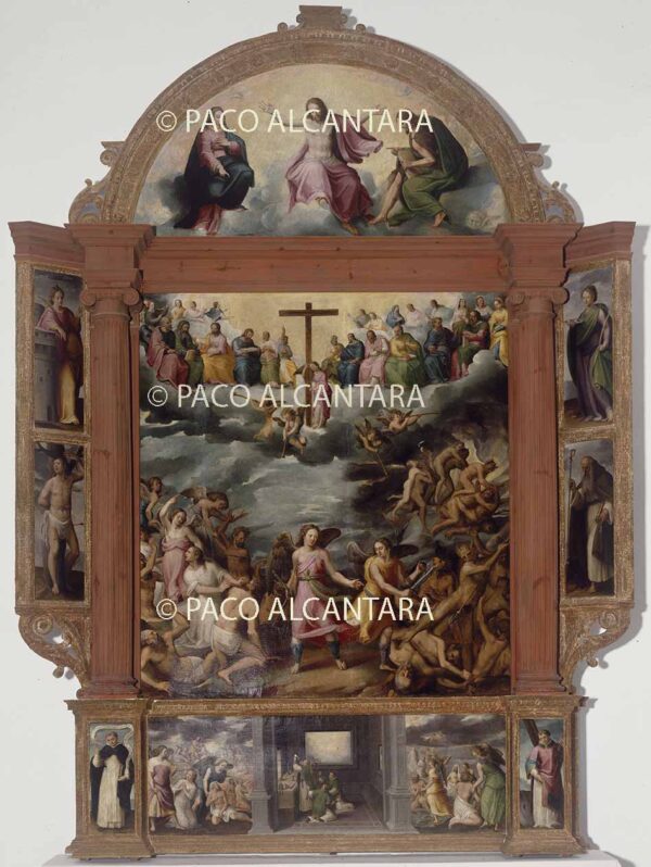 Retablo del juicio final.