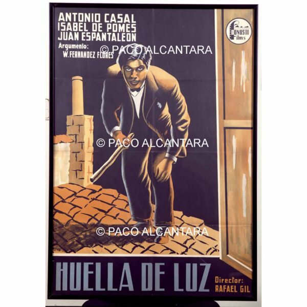 4291-Cartel de cine-Huella de luz