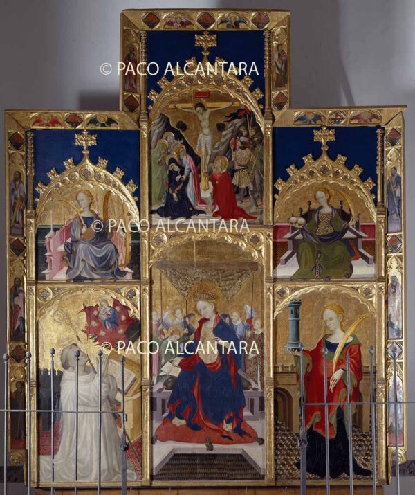 Retablo de la Virgen de la Esperanza.