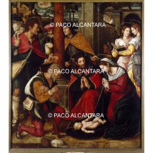 4635-Pintura-Adoración de los pastores. Retablo Mayor