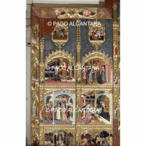 4712-Pintura-Retablo de la Virgen. Escenas de la vida de la Virgen