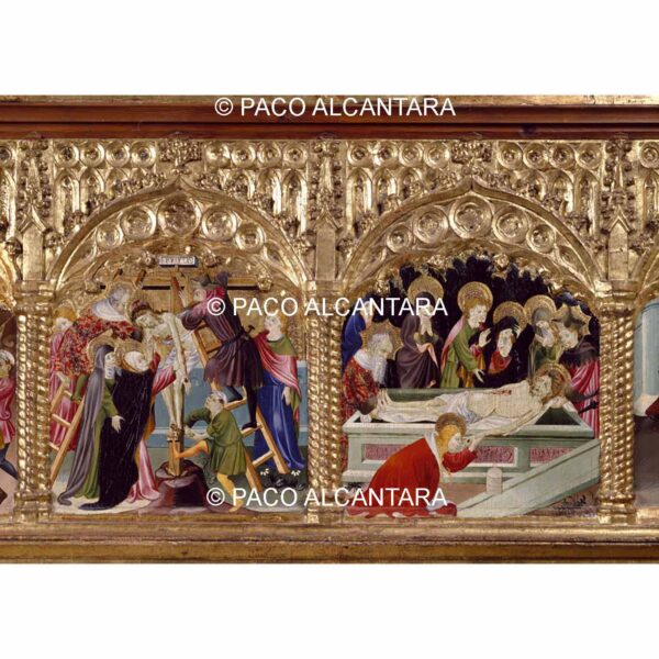 4724-Pintura-Retablo de la Virgen. Descendimiento. Santo entierro