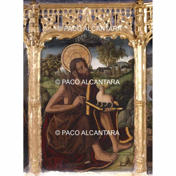 4771-Pintura-Retablo de la Vida de María. Predela