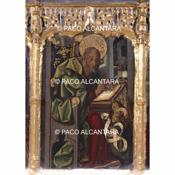 4776-Pintura-Retablo de la Vida de María. Predela