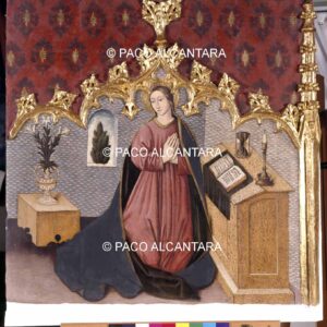 4777-Pintura-Virgen Anunciada. Retablo de Nuestra Señora de los Ángeles