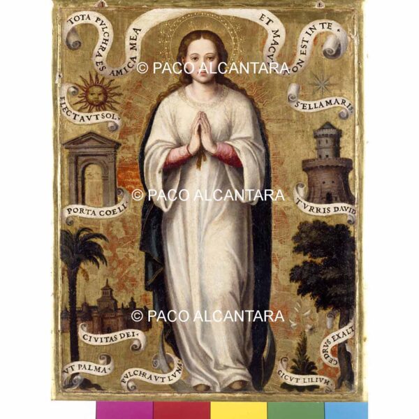 4971-Pintura-Inmaculada. Ostensorio