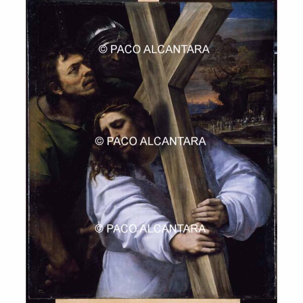 5044-Pintura-Cristo con la cruz a cuestas