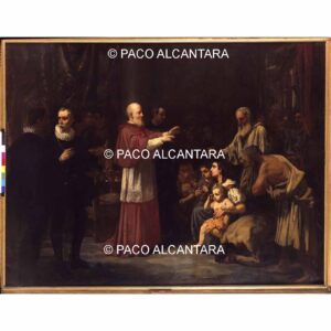 5114-Pintura-El Beato Juan de Ribera en la expulsión de los moriscos