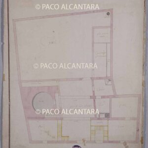 Plan del horno de la Olivera (1750).