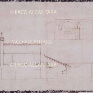 Alzado de una casa de campo (1765).