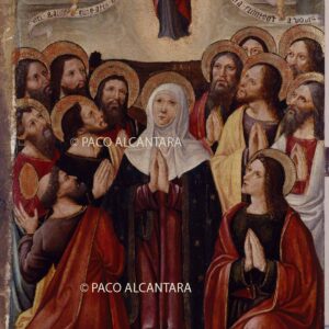 Ascensión del Señor. Retablo de San Dionisio y Santa Margarita.