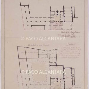 Reducción de la sala de la Preposituría de la Universidad Literaria (1844).Restaurado