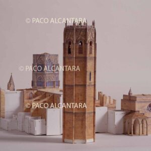 Maqueta trecentista de la catedral (1330-1430). En proceso de ejecución.