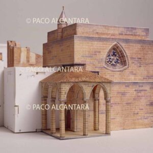 Maqueta trecentista de la catedral (1330-1430). En proceso de ejecución.