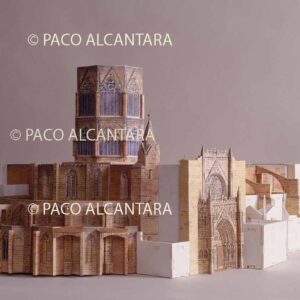 Maqueta cuatrocentista de la catedral (1430-1530). En proceso de ejecución.