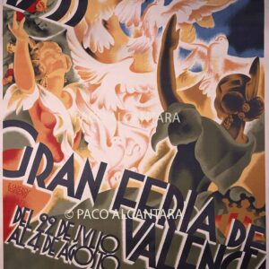 Cartel feria de Valencia de 1933.