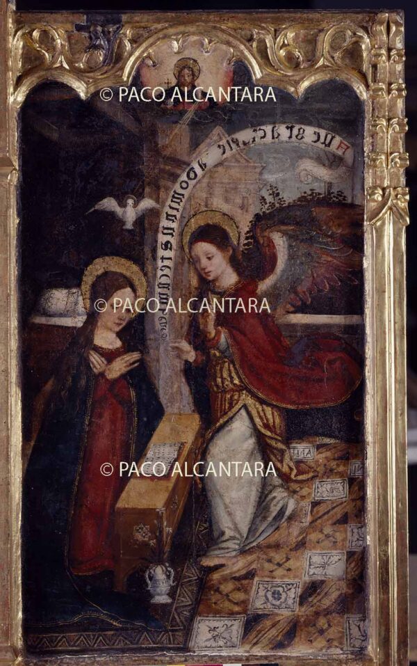 Anunciación. Retablo de San Miguel.